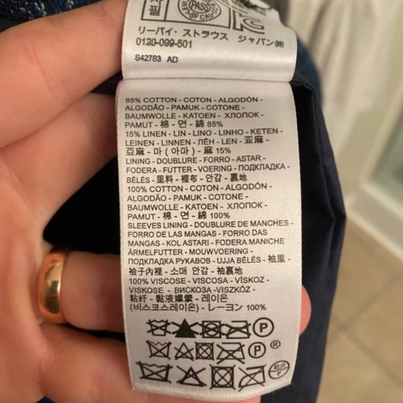 SOLD Levi’s Made and Crafted Designer Mens Blazer - Picture 5 of 11